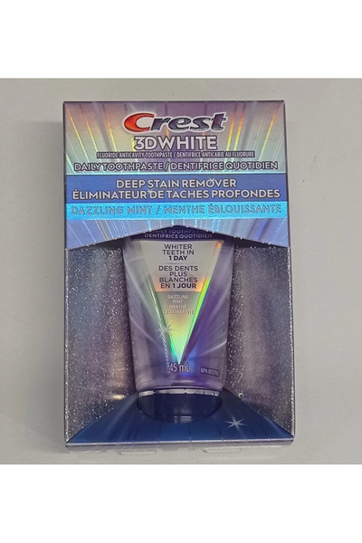 CREST معجون أسنان دايلي وايت ثلاثي الأبعاد لإزالة البقع العميقة بنكهة النعناع...