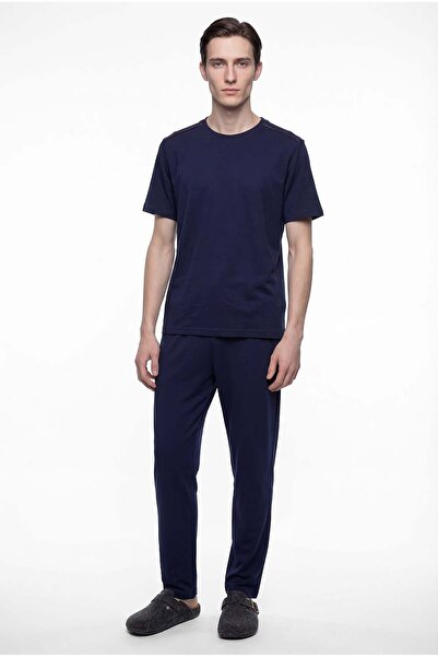 PAULMARK Men's Short Sleeve Pajama Set