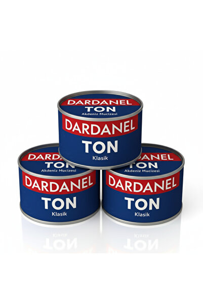 Dardanel Ayçiçek Yağlı Klasik Ton Balığı 1705 g x 3’lü Paket – Büyük Boy Tene...