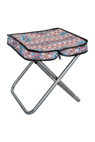 AL SANIDI Portable Travel Hiking Chair Trekking Chair Colorful 30*29*27cm