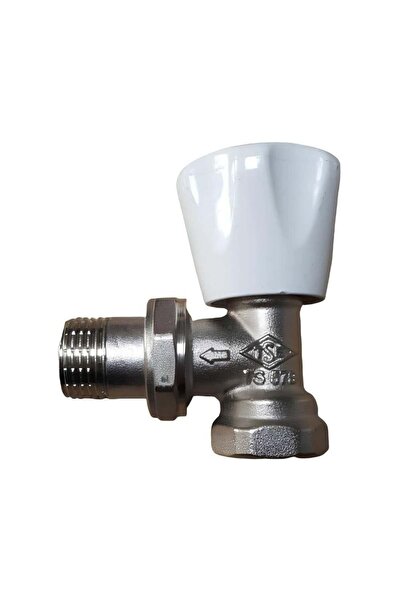 KALDE KÖŞE RADYATÖR VANASI 1/2 AĞIR TİP