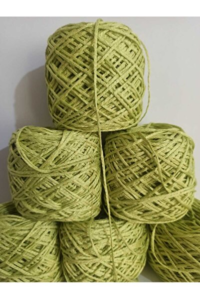 İPEK YÜN İPLİK DÜNYASI Νήμα Πλεξίματος Μακραμέ Βαμβάκι, Πολυεστέρας (Πράσινο ...