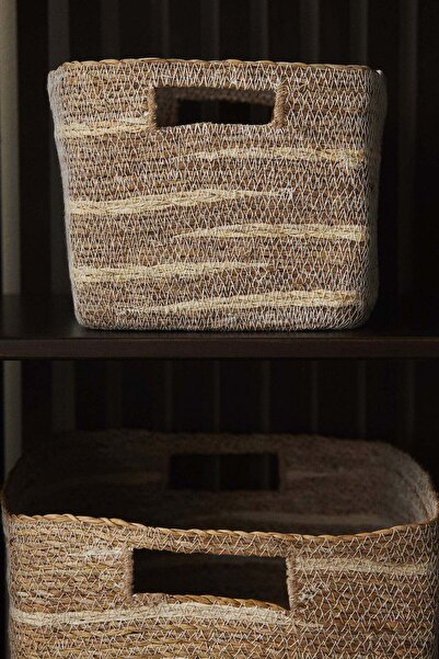 H&M Small handmade seagrass storage basket