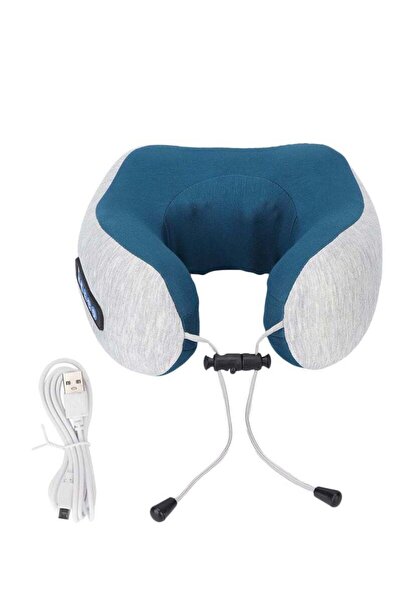 Arabest جهاز تدليك كهربائي للرقبة على شكل حرف U، وسادة تدليك قابلة لإعادة الش...