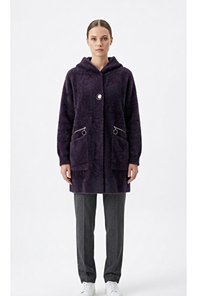 Rabiossa Women's Imported Long Fur Coat