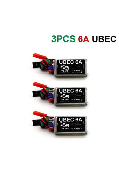 Choice6 3PCS 6A UBEC 1/3/5PCS YSIDO 8A 6A 4A UBEC Output 5V/6V/7.4V BEC 2-6S ...