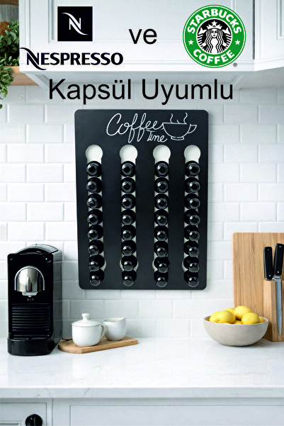 Taşteks Nespresso & Starbucks Uyumlu Kapsül Kahve Tutucu Stand – Coffee Time ...
