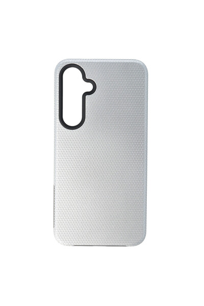 SEP Husa TPU+PC Triangle Samsung Galaxy S24 Plus Argintiu