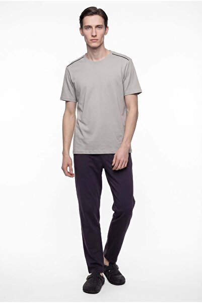 PAULMARK Мъжки пижамен комплект с къс ръкав