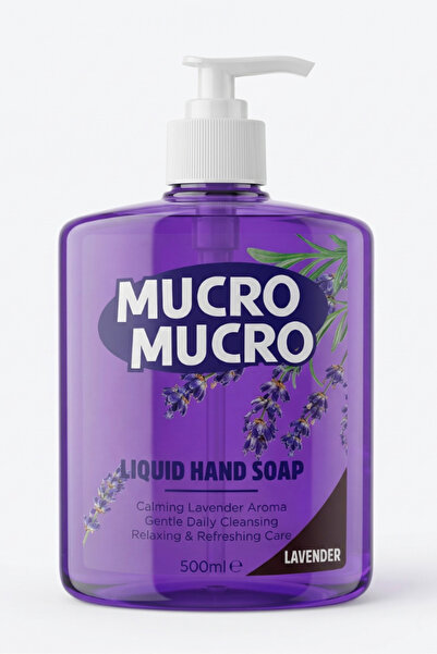 Mucro Mucro Lavanta Özlü Rahatlatıcı Sıvı El Sabunu - 500 ml Şişe