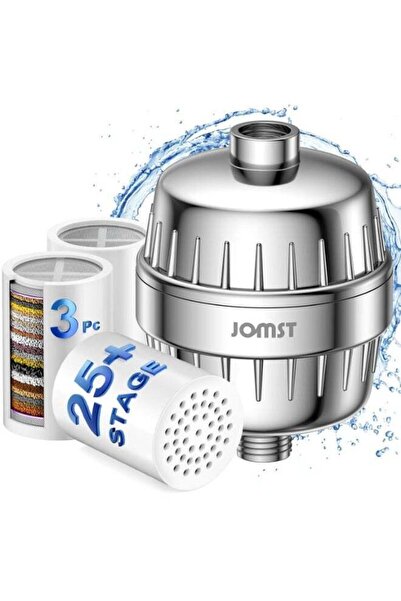 Arabest 25-Stage Shower Water Filter, Chlorine and Sediment Purifier for Soft...