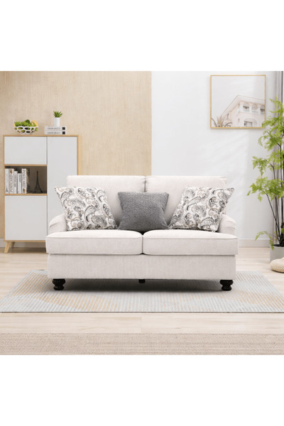 Roots Furniture Denise Beige Loveseat