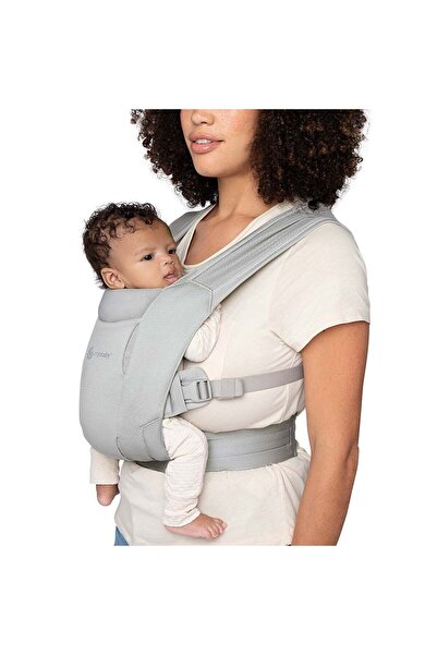 Ergobaby Marsupiu Embrace Soft Air Mesh Soft Grey
