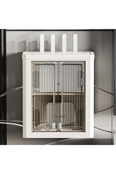 FOXMAG24 Foldable support for wifi router storage, self-adhesive, dimensions ...