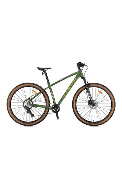 Kron XC100 Pro 27,5 Jant 15K 8 Vites H.Disk Dağ Bisikleti Mat Haki Parlak Sarı