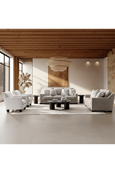 Roots Furniture Clara Oatmeal Loveseat (165cm)