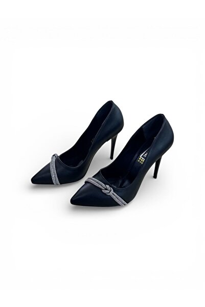 PATRON SHOES Women's Stone Detailed Thin Heeled Shoes
