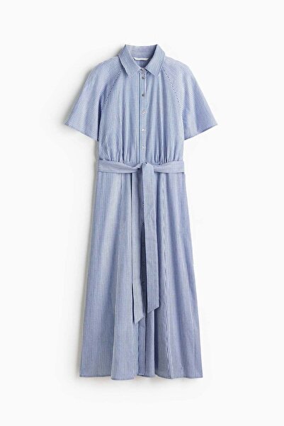 H&M Tie-belt shirt dress