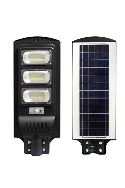 HASSAN Lampă stradală solară LED de 150W IP65 6000K cu senzor și telecomandă ...