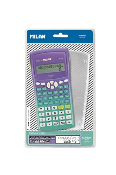 Milan Scientific Calculator 10 Digits Plastic Body Multicolor