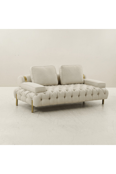 Roots Furniture كنبة لوفسيت بيج بمقعدين بتصميم التفتينج