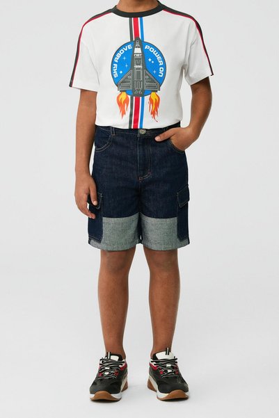 NBT JEANS BG Store Boy's Denim Shorts