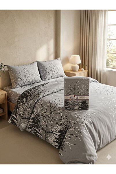 Constanza Exclusive Serenique Cotton Patterned 200 X 240 cm King Size Duvet C...