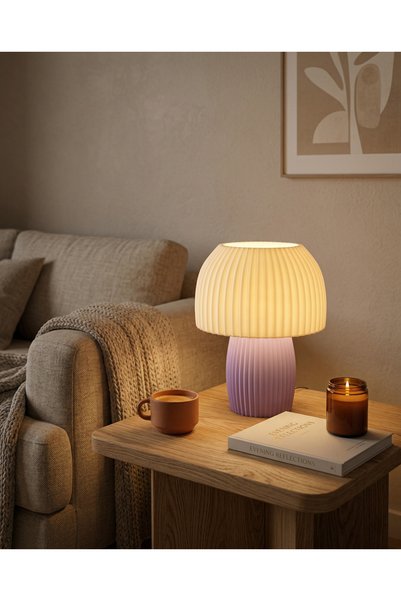 Frostblack MOYA Dekoratif Abajur Lambader Modern Masa Lambası Gece Lambası - ...