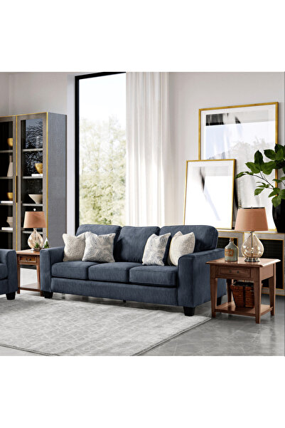Roots Furniture أريكة أزرق اللون بتصميم البحر