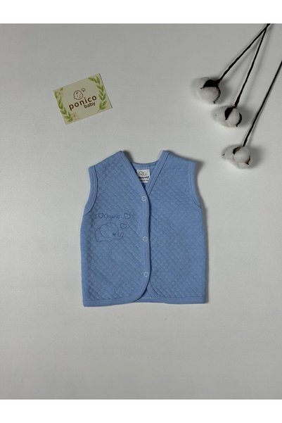 MİNİPETY KİDS Elephant Patterned Vest