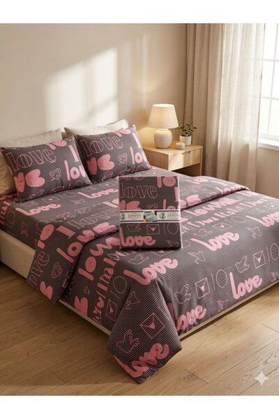 Constanza Exclusive Serenique Cotton Patterned 200 X 240 cm King Size Duvet C...
