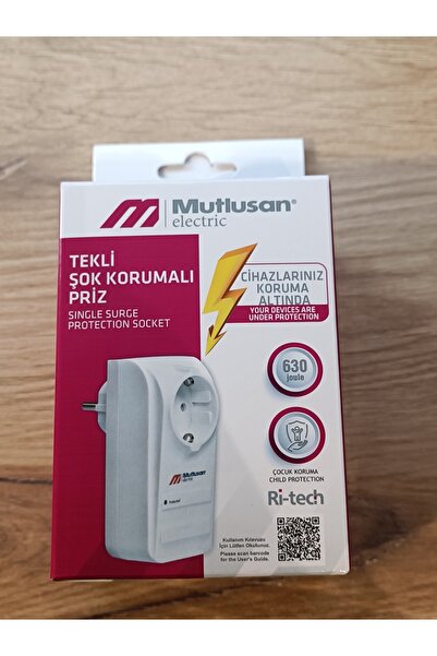 Mutlusan Şok Koruma Priz