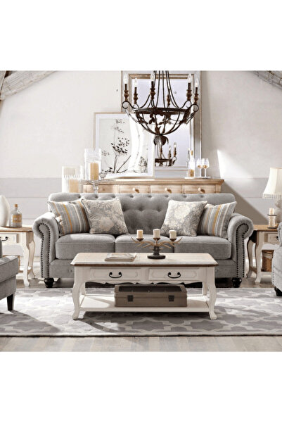 Roots Furniture كنبة نبراسكا بثلاثة مقاعد