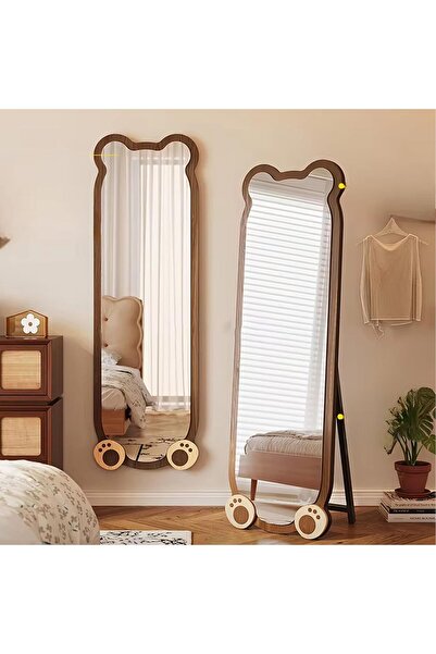 Decorhills مرآة بطول كامل بتصميم دب
