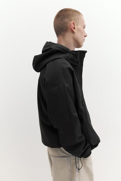 Pull & Bear Lightweight hooded raincoat