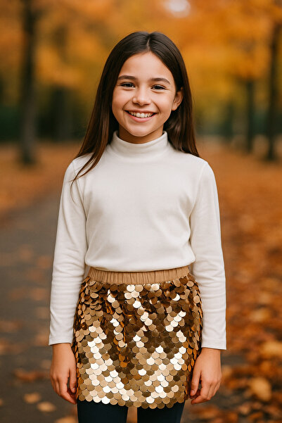 Boboli Fusta fete din paiete