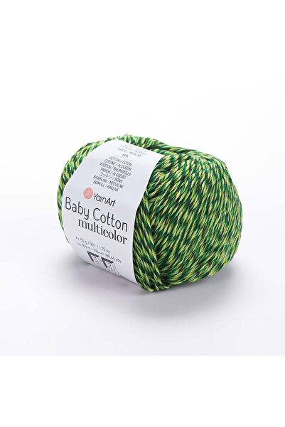 Yarnart Baby Cotton Multicolor 5207 Ebruli Knitting Yarn