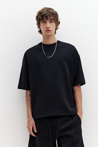 Pull & Bear Interlock short sleeve sweatshirt