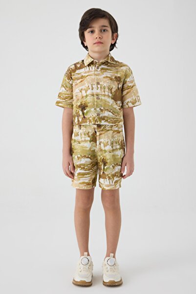 NBT JEANS Σορτς για αγόρια με σχέδια BG Store