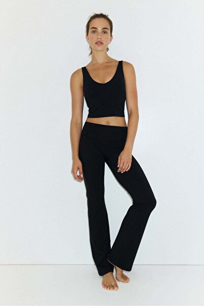 H&M Low Waist Flared sports leggings with SoftMove™