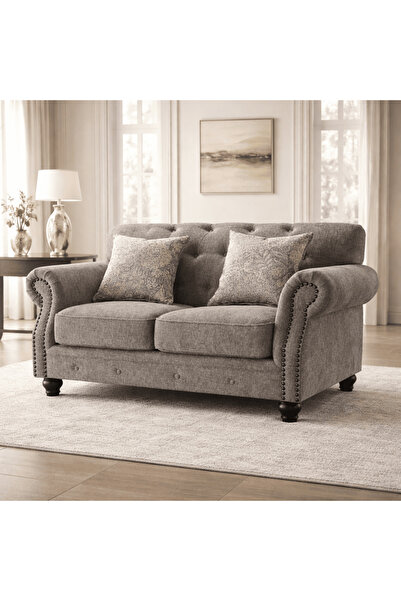 Roots Furniture كنبة نبراسكا بمقعدين