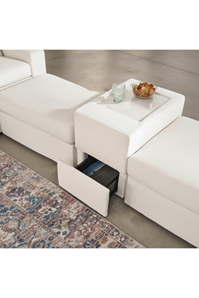 Ashley Furniture وحدة تحكم مودماكس مع مساحة تخزين