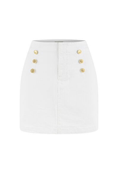 Mudo DÜĞME DETAYLI MİNİ ETEK