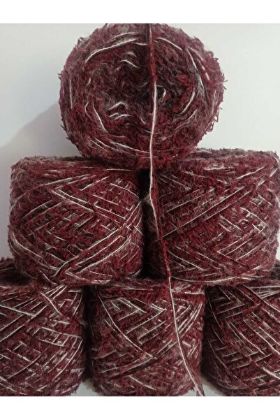 İPEK YÜN İPLİK DÜNYASI Νήμα πλεξίματος Ανγκόρα 2 στρώσεων (Κόκκινο του Βουργο...