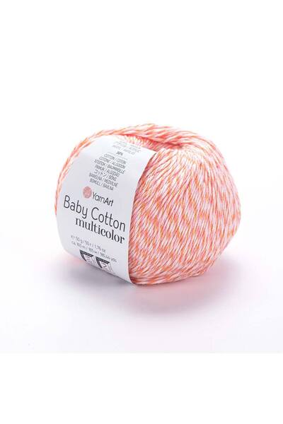 Yarnart Baby Cotton Multicolor 5205 Ebruli Knitting Yarn