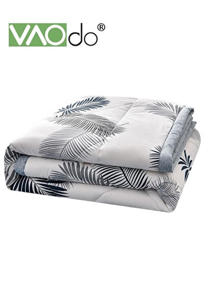 VAODO Washable Quilt, Double-sided Use, Washed Cotton Material Bed Quilt Soft...