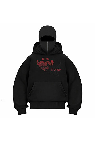 ZAVIXO Snow Masked Ninja Unisex Zippered Stone Sweatshirt Weet Batter Cardiga...