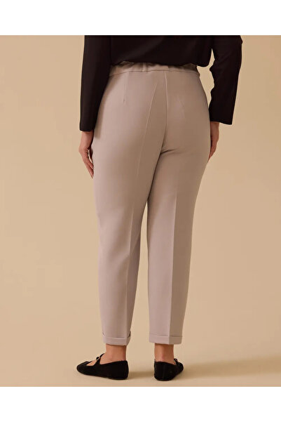 Gala-Xi Plus Size Elastic Waist Ankle Length Pants