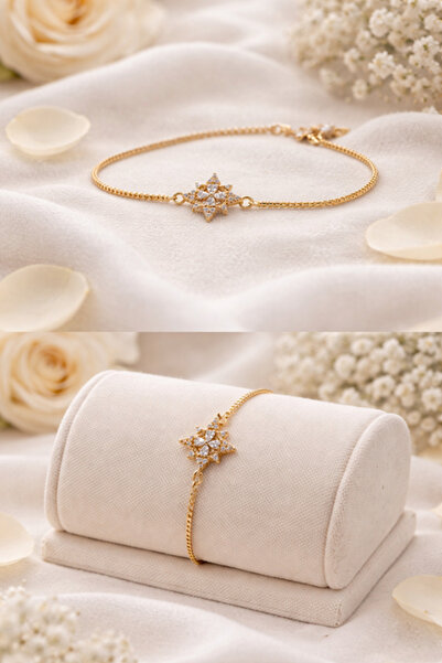 Inovius Bratara din cupru placata cu Aur - LMG5014