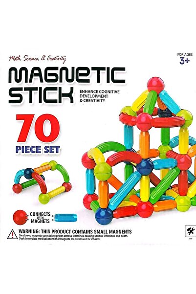 Generic مجموعة سيلكجا إسينشالز المكونة من 70 قطعة من المكعبات المغناطيسية - ل...